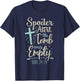 Easter Basket Stuffers Spoiler Alert Tomb Was Empty T-Shirt - T-Shirt | Navy