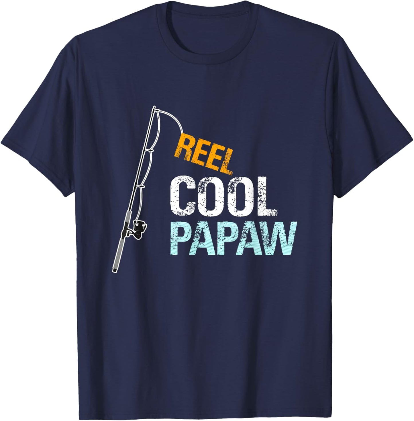 Cool Papaw Gift Grandfather from Granddaughter Grandson T-Shirt - T-Shirt | Navy