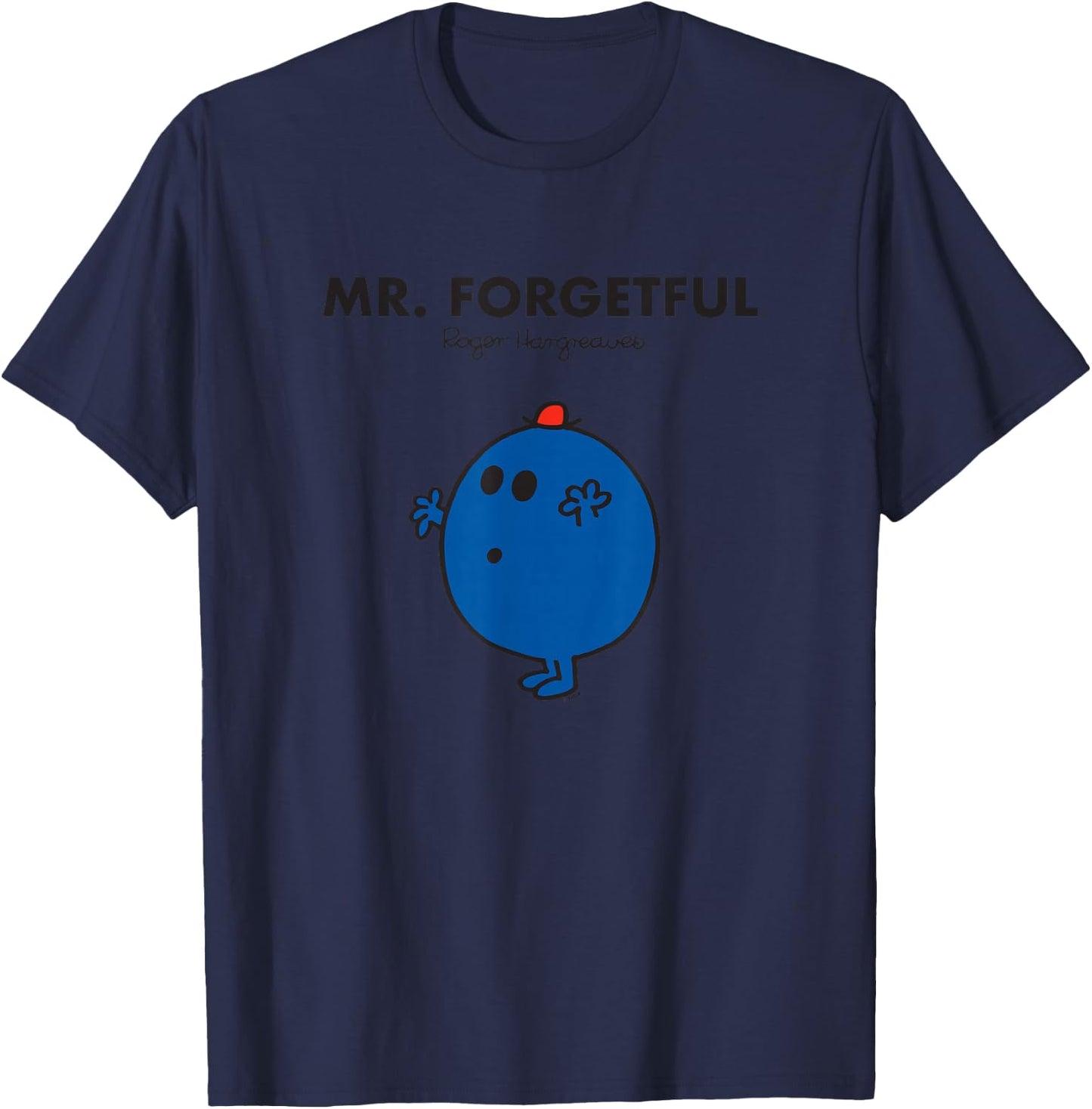 Mr. Men Mr. Forgetful T-Shirt - T-Shirt | Navy