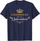 Quinceanera Chambelan Mexican Party Crown Quince 15 Birthday T-Shirt - T-Shirt | Navy