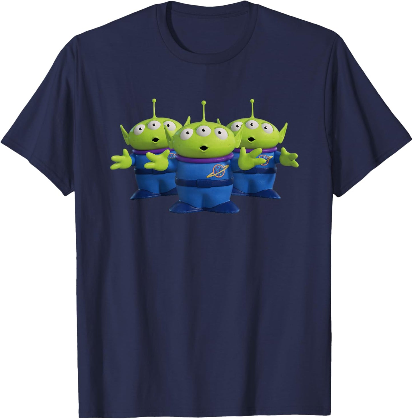 Disney Pixar Toy Story 4 Three Aliens T-Shirt - T-Shirt | Navy