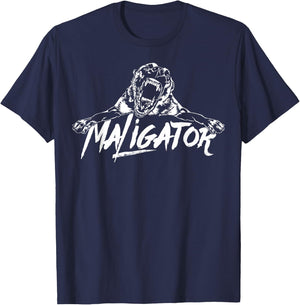 Maligator Belgian Malinois dog Hund Shirt gift Women T-Shirt - T-Shirt | Navy