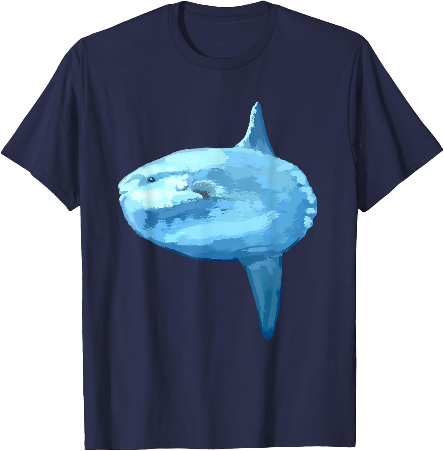 Ocean Sunfish Common Mola T Shirt T-Shirt - T-Shirt | Navy