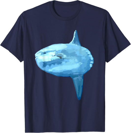 Ocean Sunfish Common Mola T Shirt T-Shirt - T-Shirt | Navy