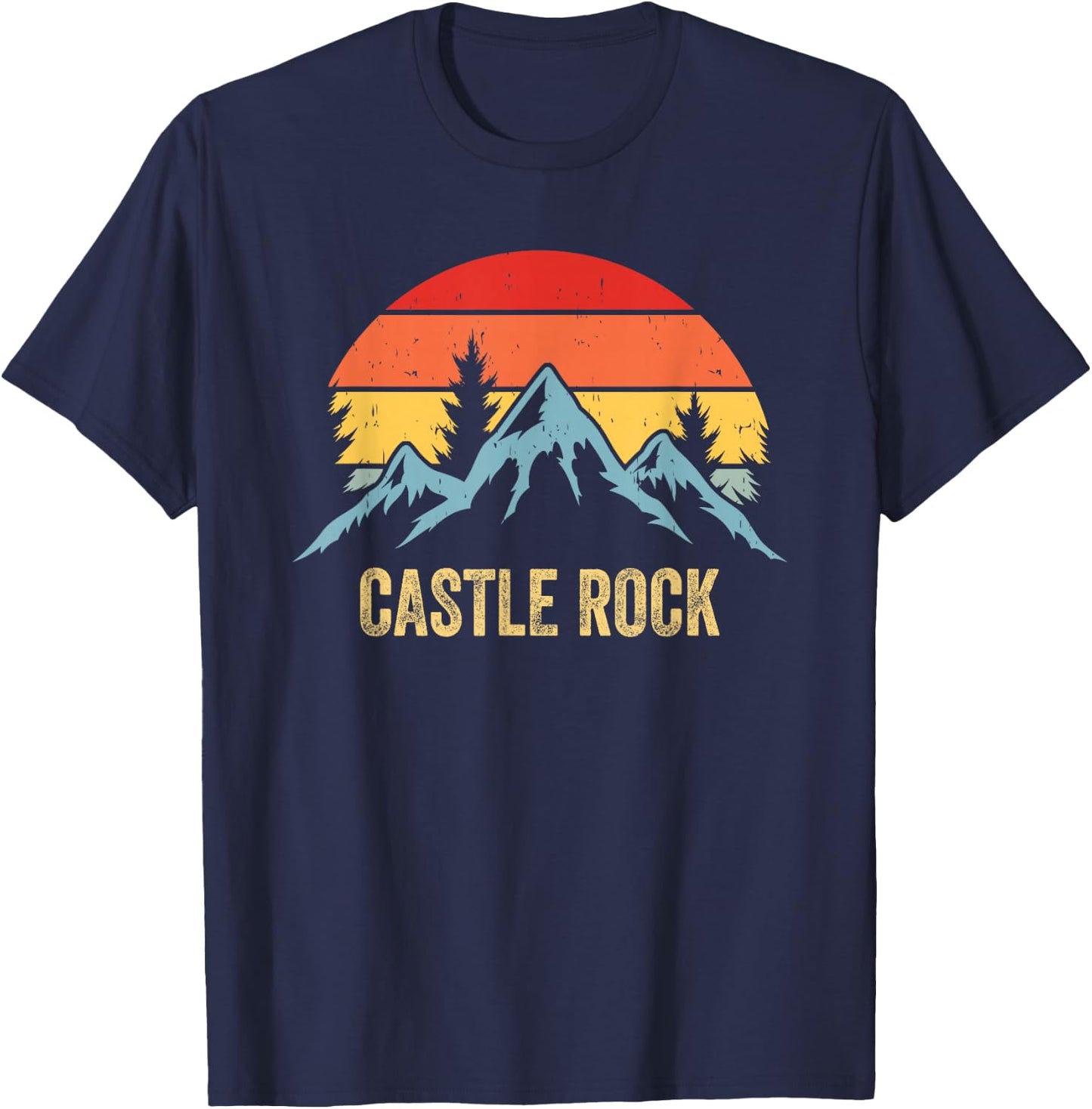 Castle Rock T-Shirt - T-Shirt | Navy