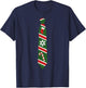 Funny Christmas Tie - Holiday Tuxedo Fun Design T-Shirt - T-Shirt | Navy