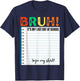 Students Bruh It's My Last Day of School Sign My Shirt T-Shirt - T-Shirt | Navy