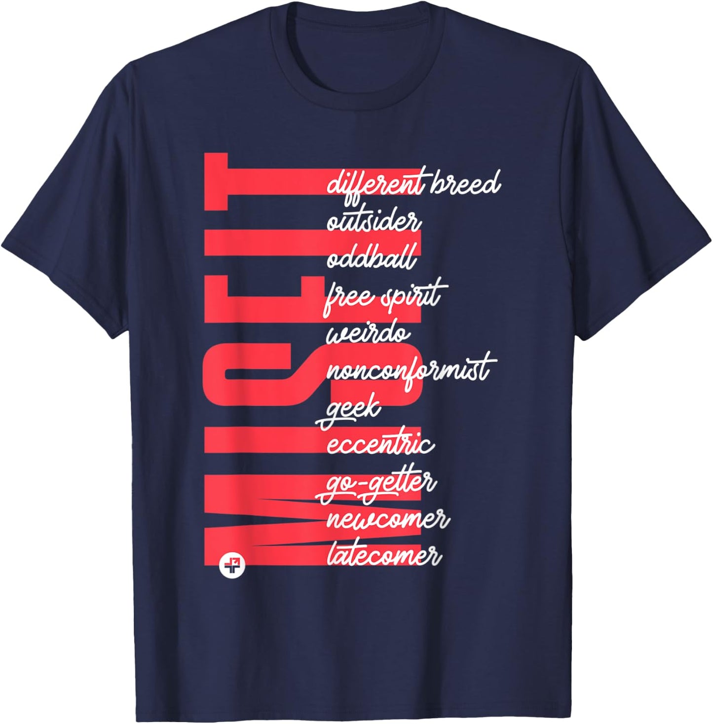 Misfit T-Shirt - T-Shirt | Navy