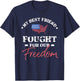 My Best Friend Is a Veteran T-Shirt - T-Shirt | Navy