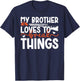 Trap Shooting Sister Funny Trap Shooting Sis T-Shirt - T-Shirt | Navy