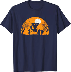 Marvel Avengers Silhouette Halloween T-Shirt - T-Shirt | Navy