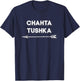 Choctaw Warrior Chahta Tushka T-Shirt - T-Shirt | Navy
