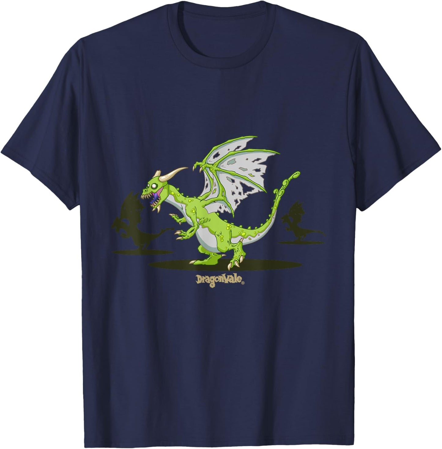 DragonVale: Zombie Dragon T-Shirt - T-Shirt | Navy