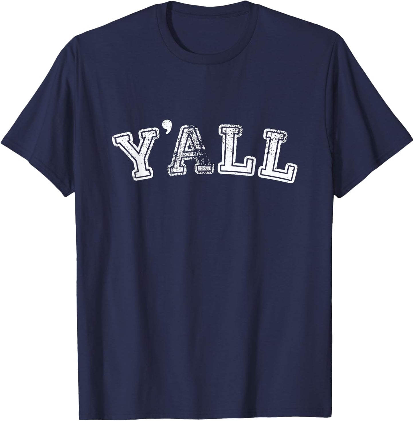 Y'all University Southern Pride T-Shirt - T-Shirt | Navy