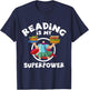 Reading Is My Superpower Shirt, Book , Book Lovers T-Shirt - T-Shirt | Navy