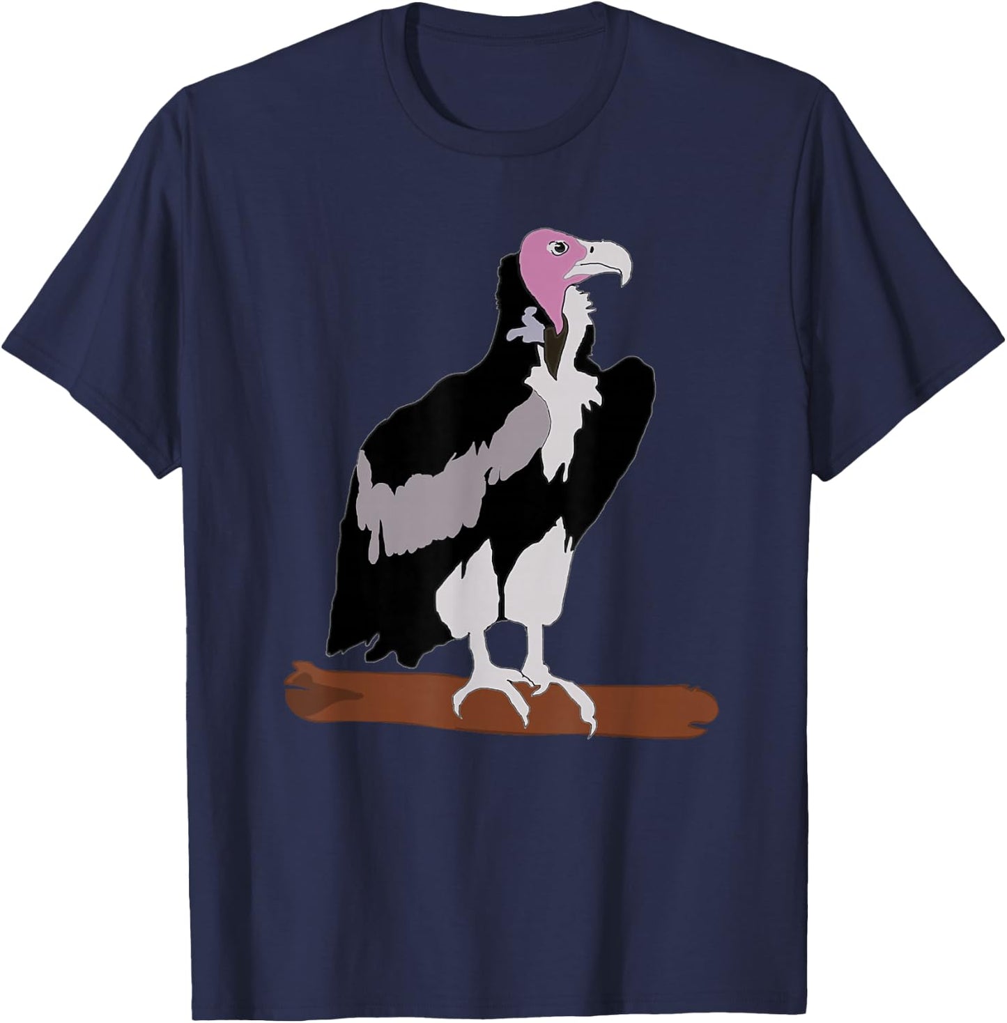 Turkey Vulture Bird Carrion Scavenger Ornithology T-Shirt - T-Shirt | Navy