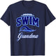 Swim Grandma Shirts T-Shirt - T-Shirt | Navy