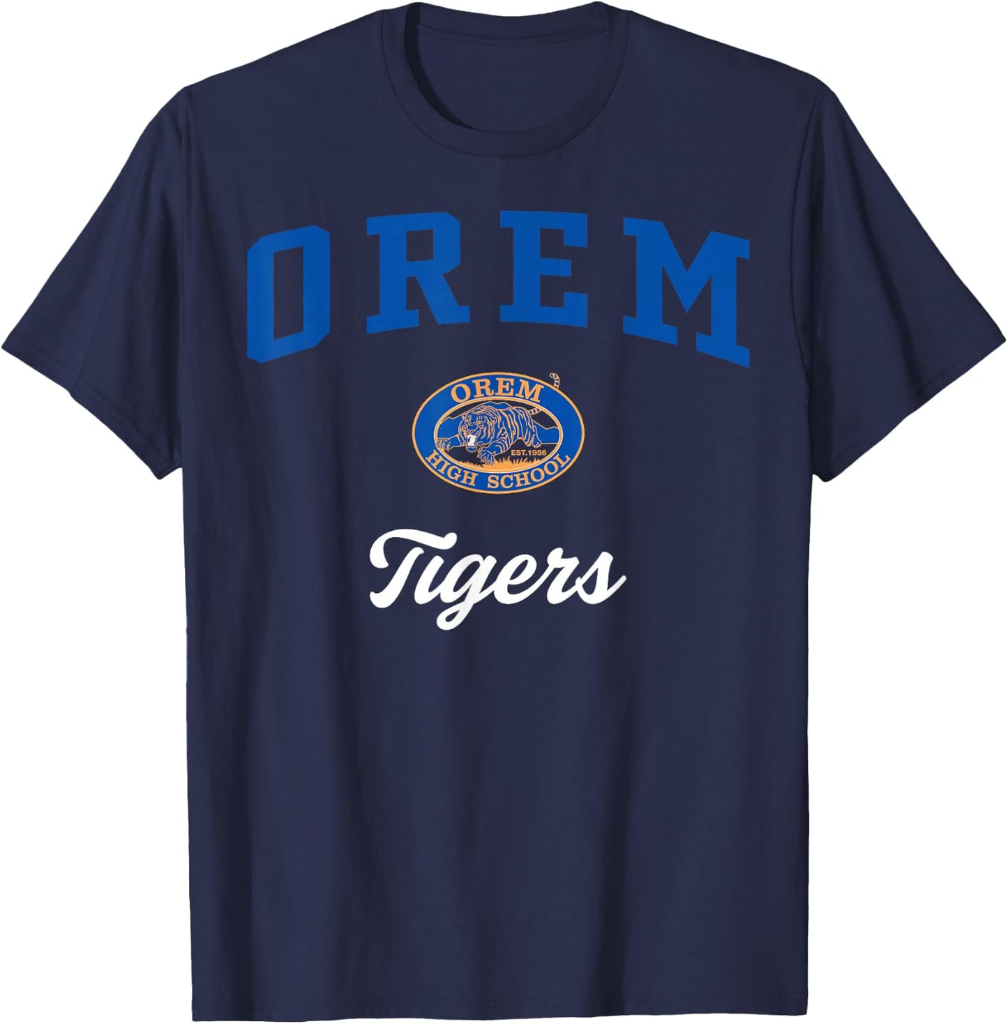 Orem High School Tigers C3 T-Shirt - T-Shirt | Navy