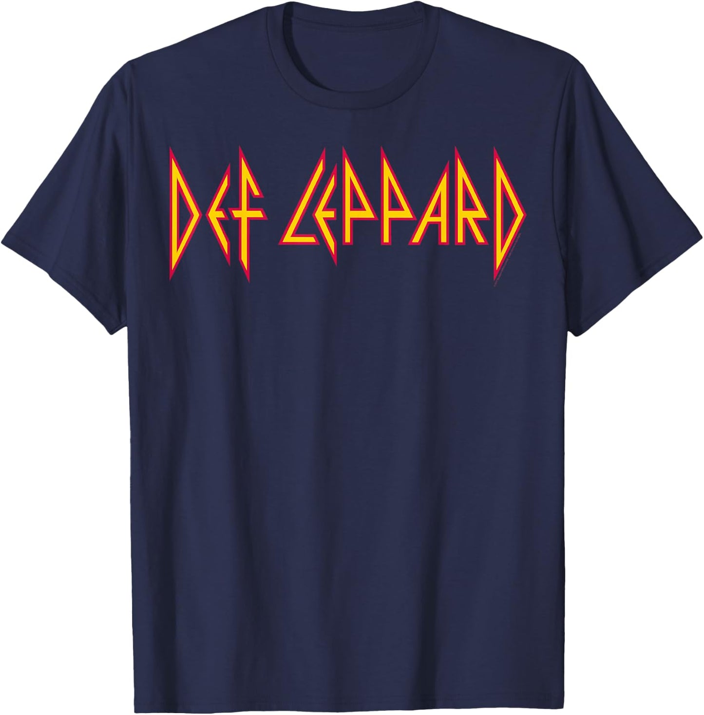 Def Leppard - Classic Logo T-Shirt - T-Shirt | Navy