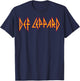 Def Leppard - Classic Logo T-Shirt - T-Shirt | Navy