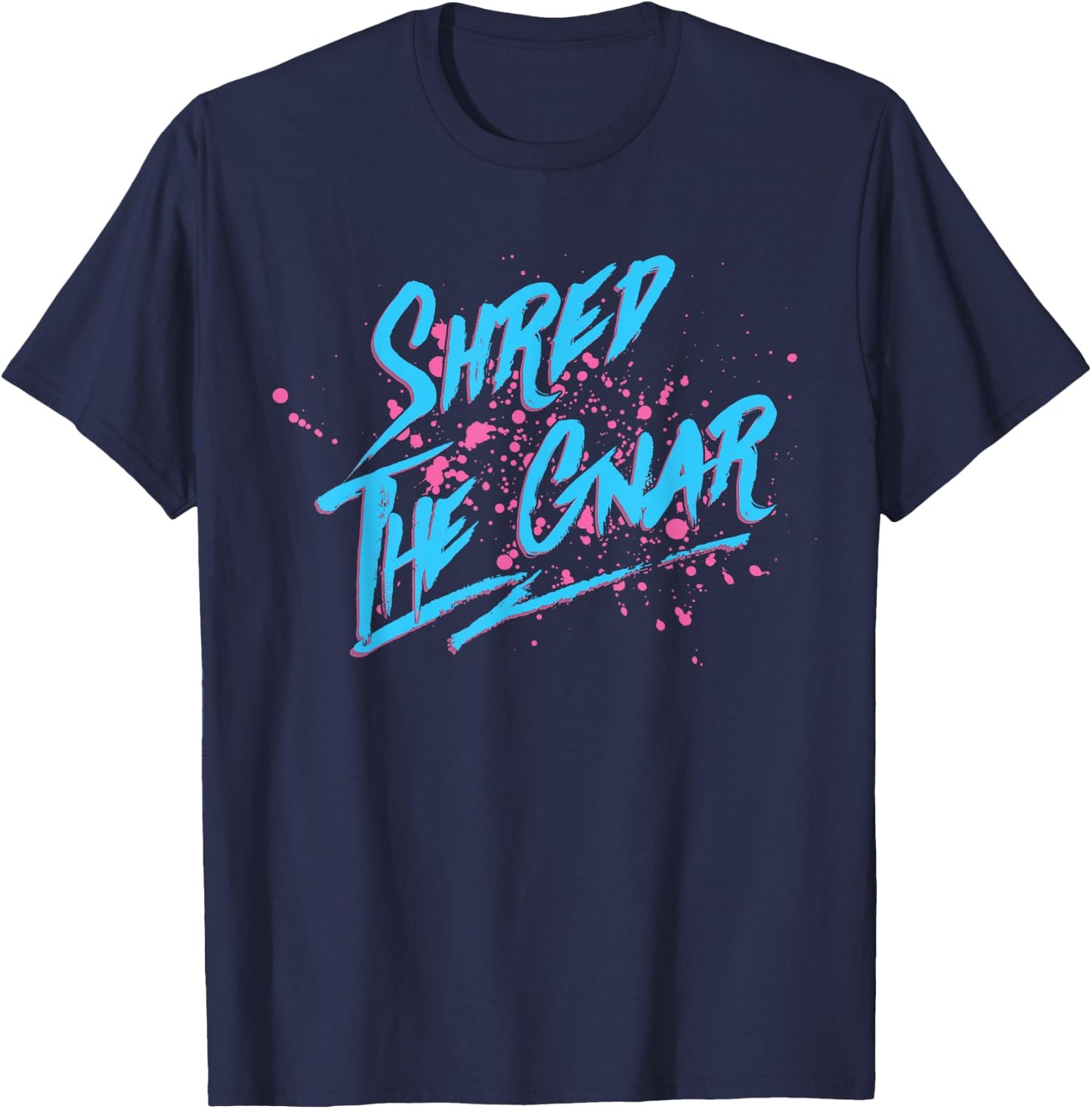 Shred The Gnar T-Shirt - T-Shirt | Navy