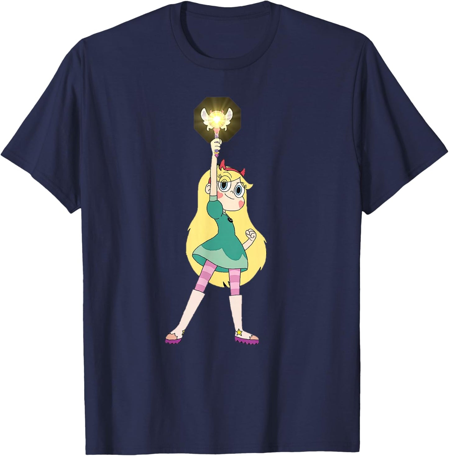 Star Butterfly vs. The Forces of Evil T-Shirt - T-Shirt | Navy
