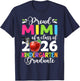 Proud Mimi of a Class of 2026 Kindergarten Graduate T-Shirt - T-Shirt | Navy