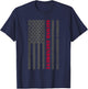 2nd Amendment Gifts Second Amendment Shirts American Flag T-Shirt - T-Shirt | Navy