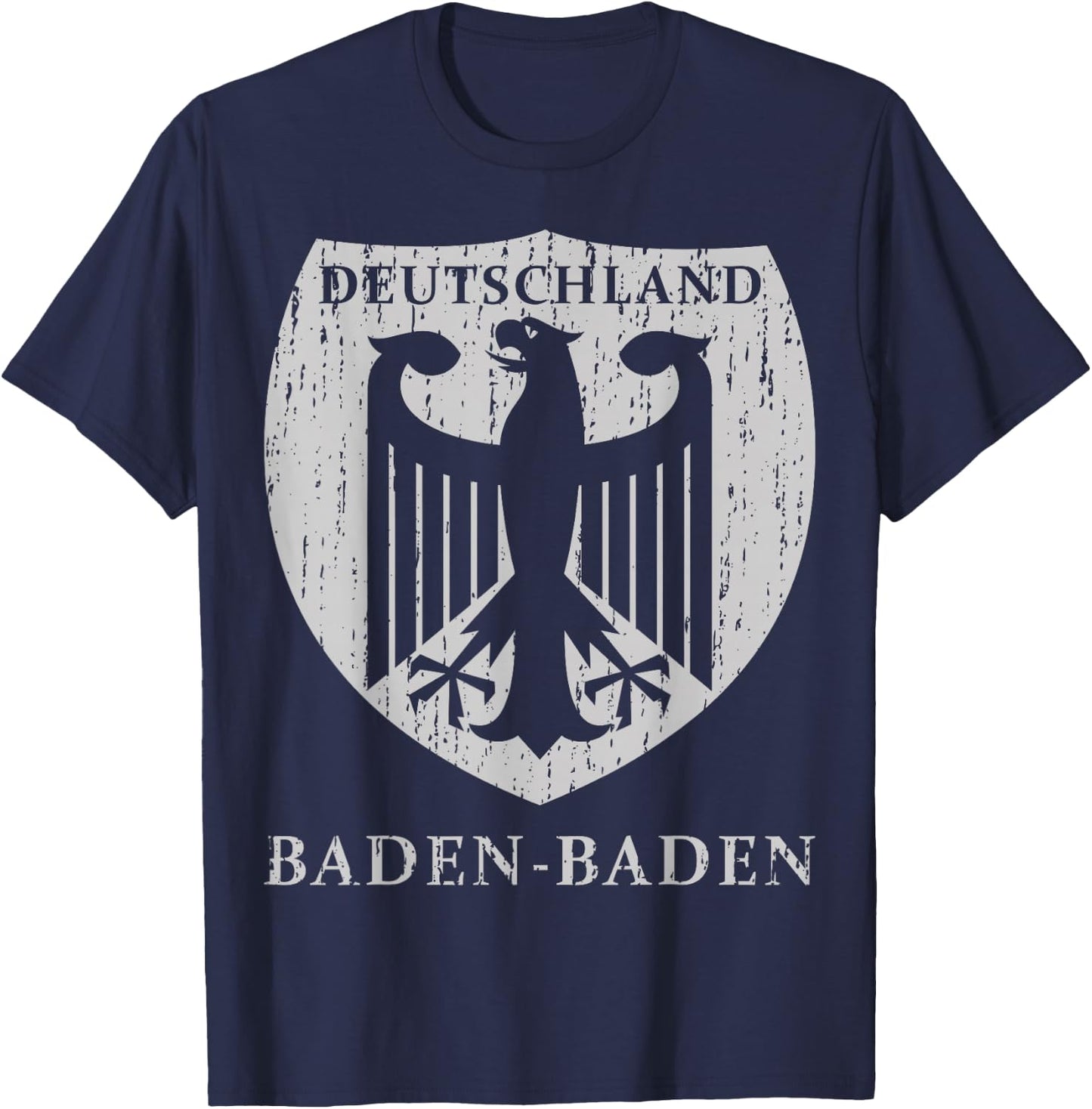 Germany Deutschland Baden Baden T-Shirt - T-Shirt | Navy