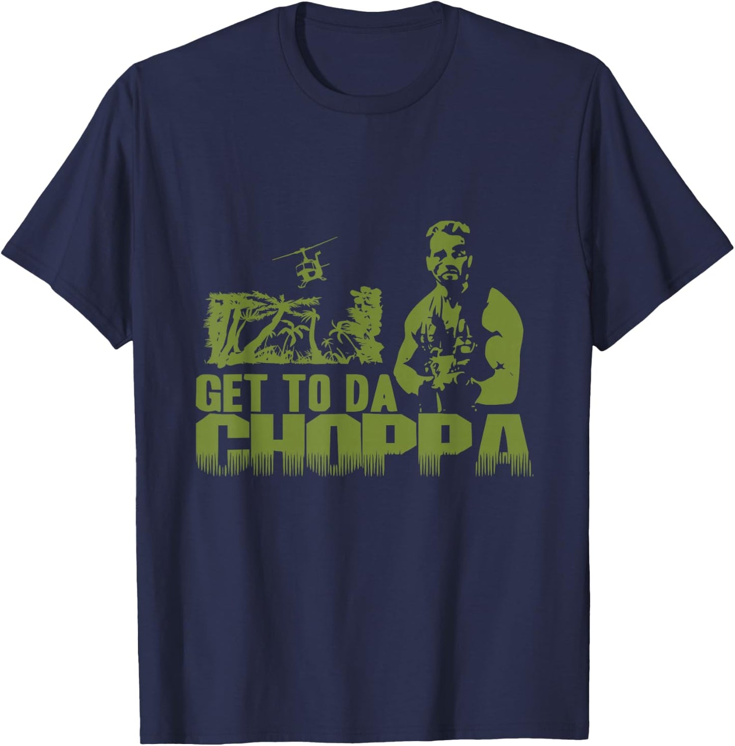 Get to The Choppa T-Shirt - T-Shirt | Navy