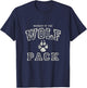 Member Of The Wolf Pack Shirt T-Shirt - T-Shirt | Navy