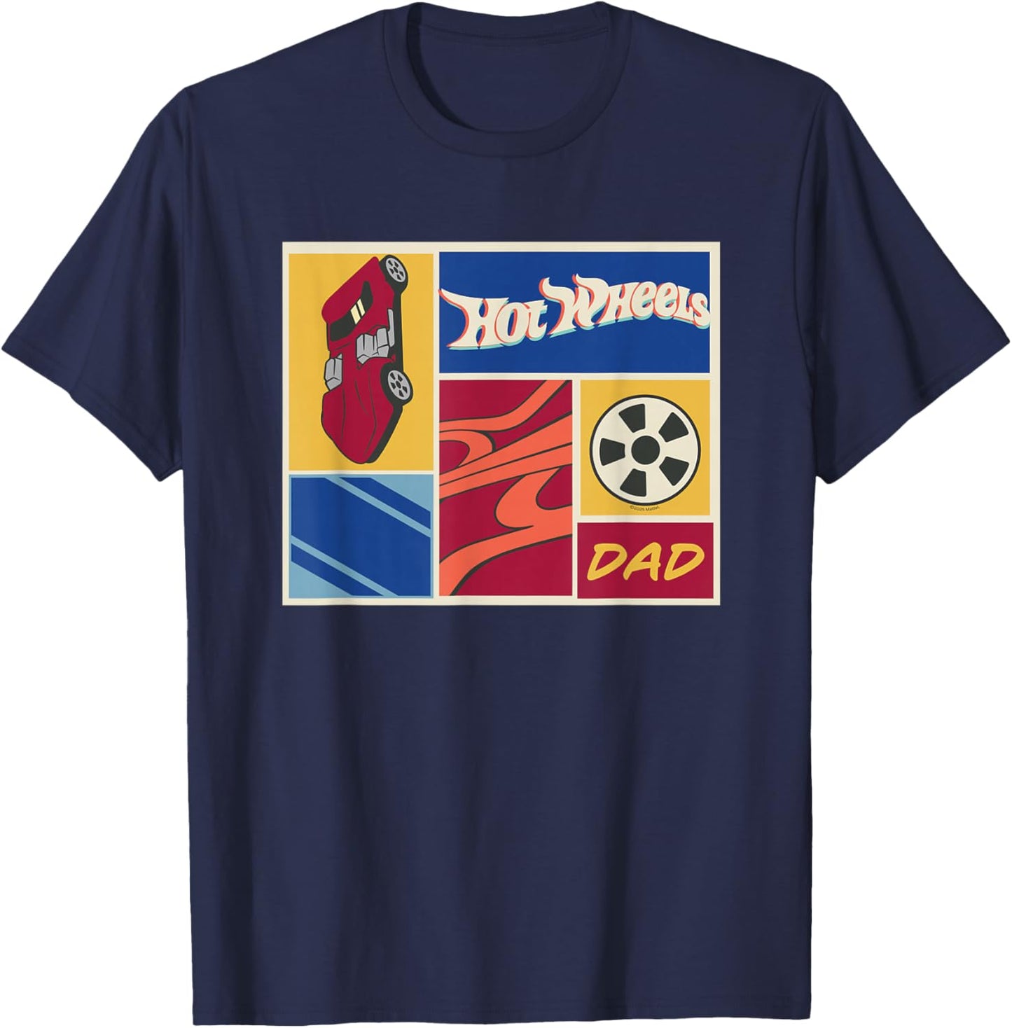 Hot Wheels - Father's Day Hot Wheels Dad T-Shirt - T-Shirt | Navy