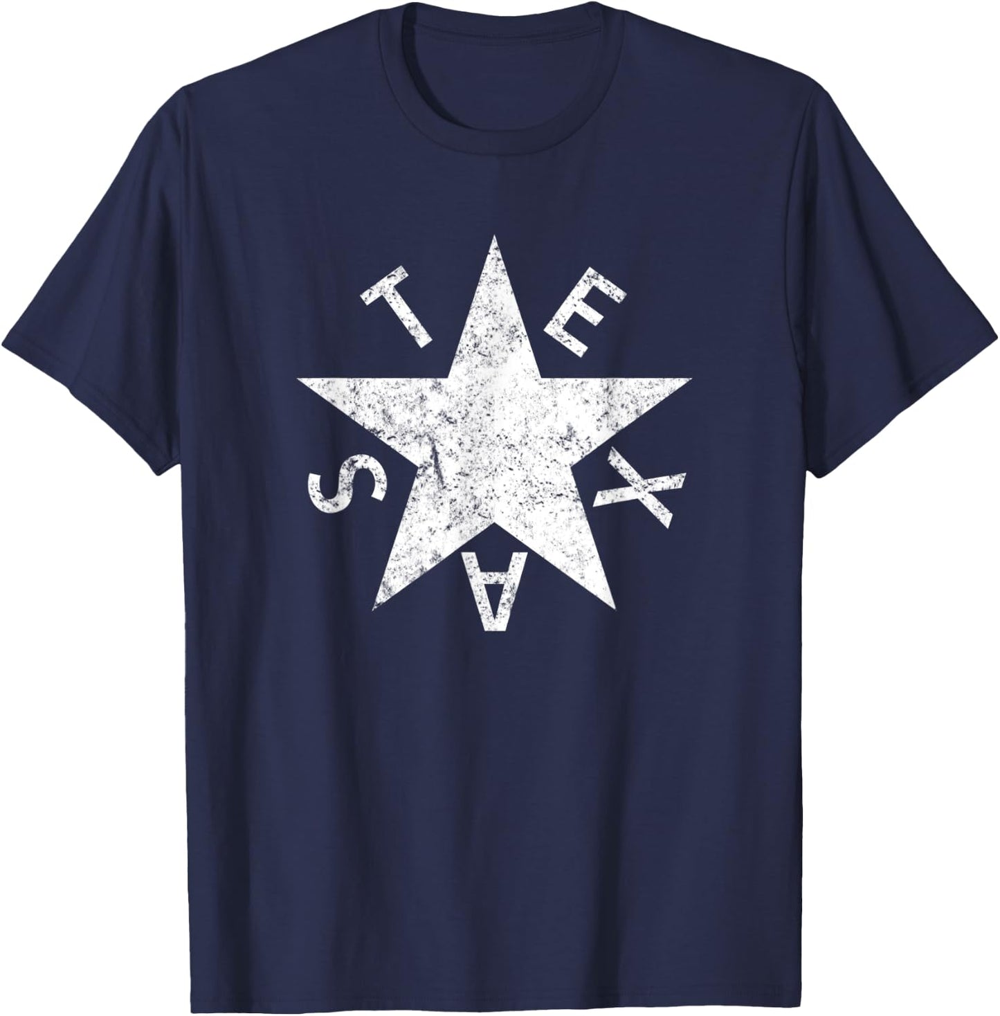 Lorenzo de Zavala Texas Flag T-Shirt - T-Shirt | Navy