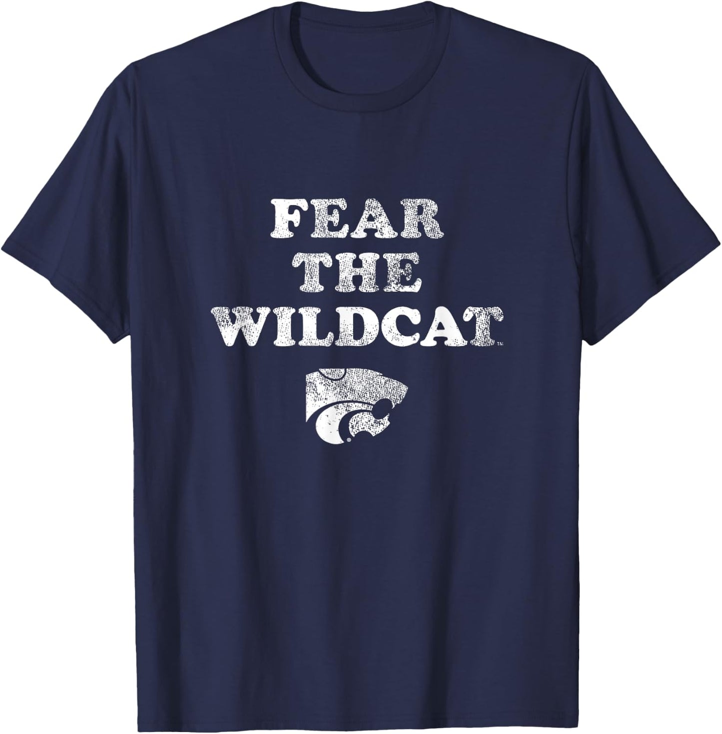 Kansas State Wildcats | Official NCAA Merch | CL18KSU45 T-Shirt - T-Shirt | Navy