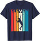11th Birthday Gift Eleven Vintage Tennis 11 Year Old T-Shirt - T-Shirt | Navy