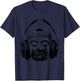 Chilling Buddha with Headphones Music DJ T-Shirt - T-Shirt | Navy