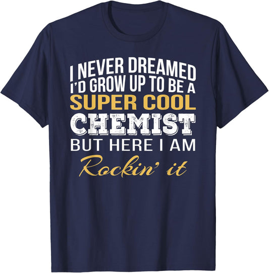 Chemist Funny Gift T-Shirt - T-Shirt | Navy