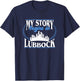 Born in Lubbock T-Shirt - T-Shirt | Navy