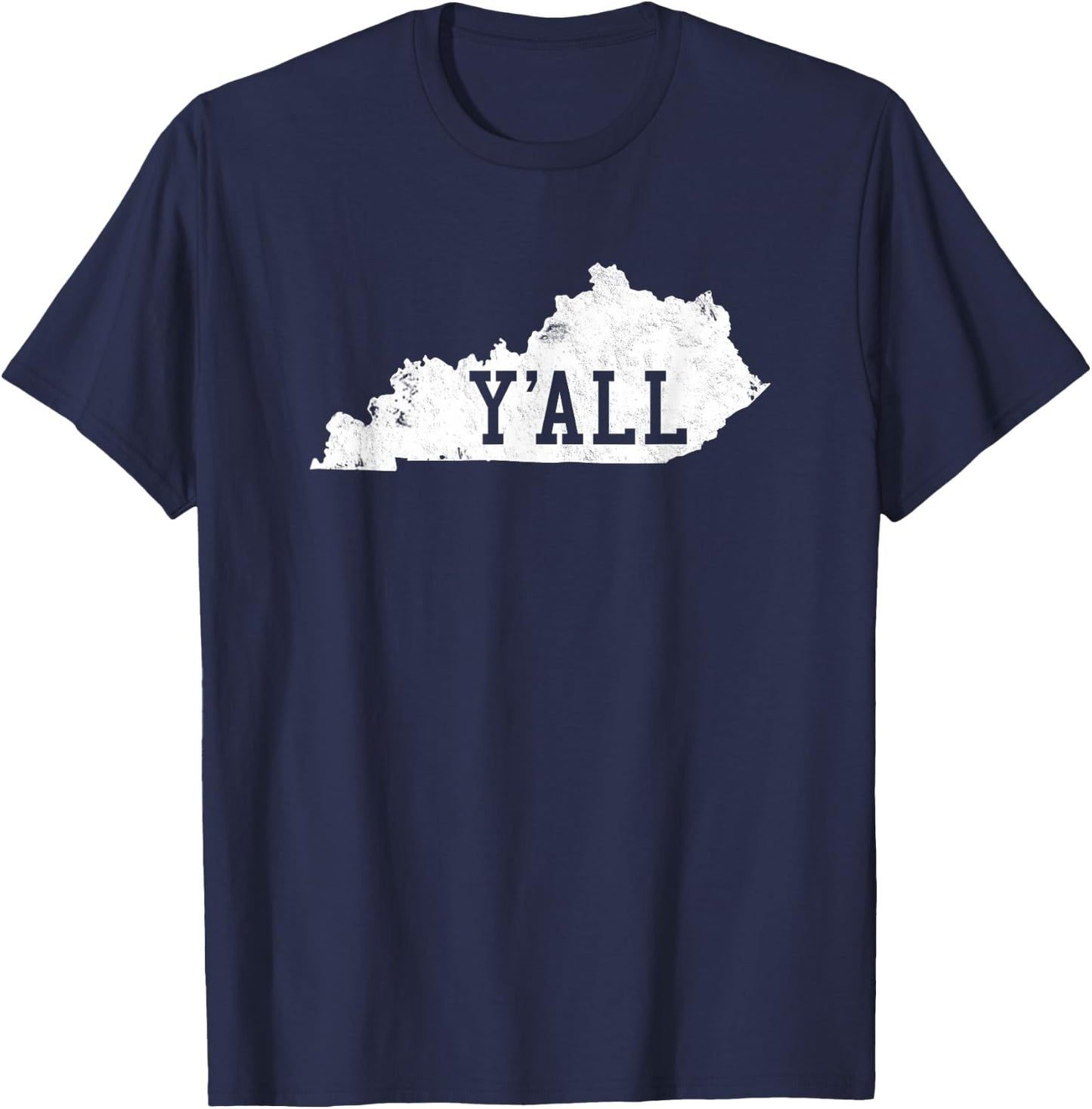 Kentucky Y'all Shirt T-Shirt - T-Shirt | Navy