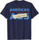 Marvel Avengers: Endgame Captain America America's Language T-Shirt - T-Shirt | Navy