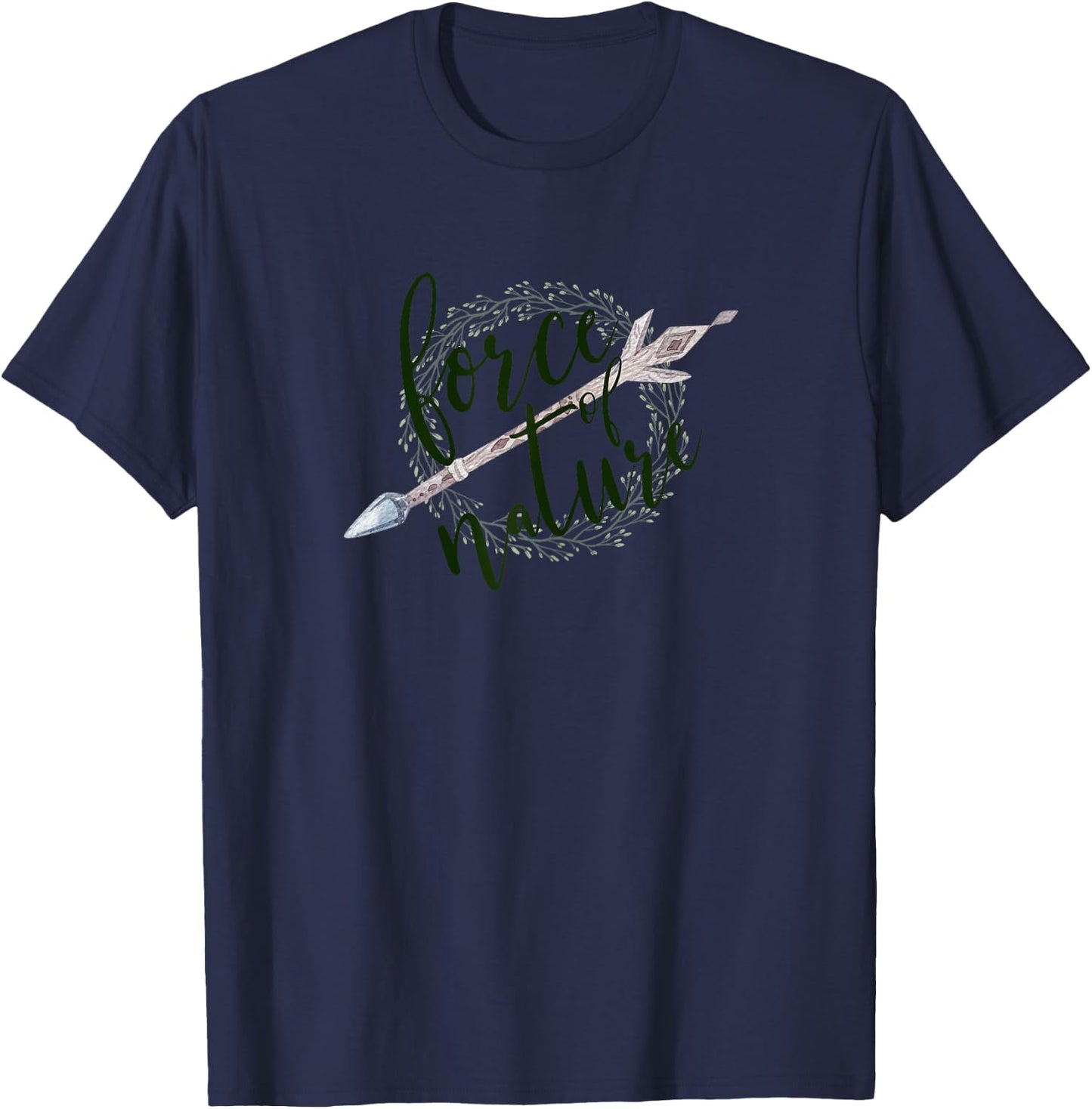 Force of Nature earthy T-Shirt - T-Shirt | Navy