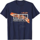 I Enjoy Bacon Periodically - Periodic Elements Table T-Shirt - T-Shirt | Navy