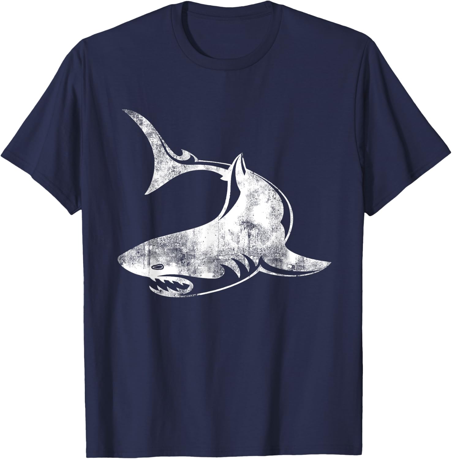 Shark - Cool Shark T-Shirt - T-Shirt | Navy