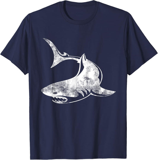 Shark - Cool Shark T-Shirt - T-Shirt | Navy