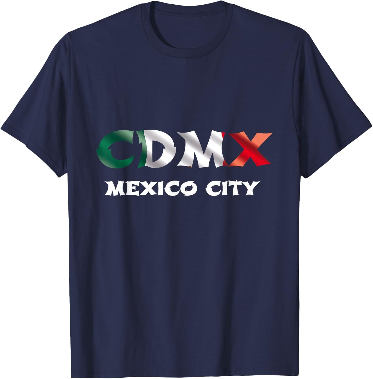 National Pride CDMX Ciudad Mexico City T-Shirt - T-Shirt | Navy