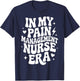in My Pain Management Nurse Era, RN-BC Nursing Specialist T-Shirt - T-Shirt | Navy