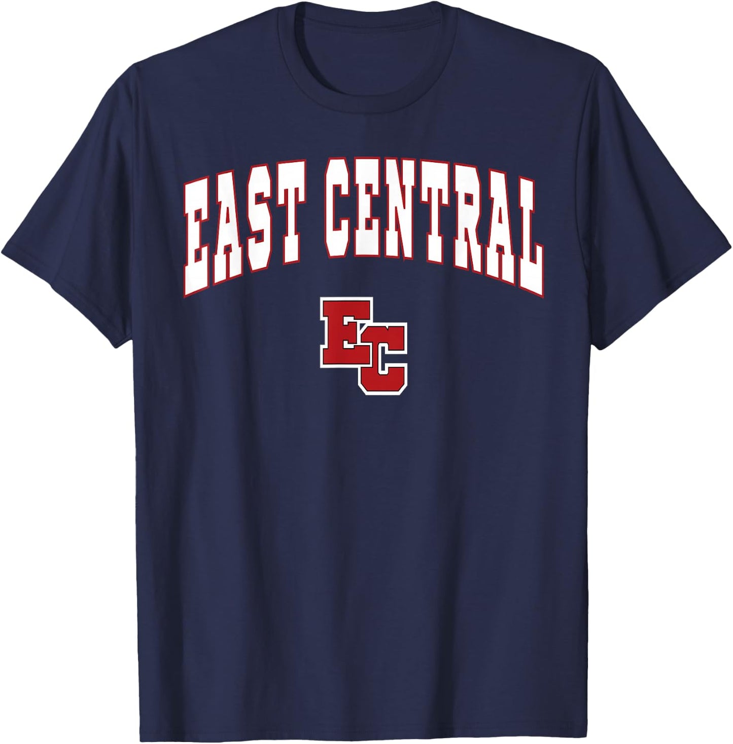 East Central High School Trojans T-Shirt - T-Shirt | Navy