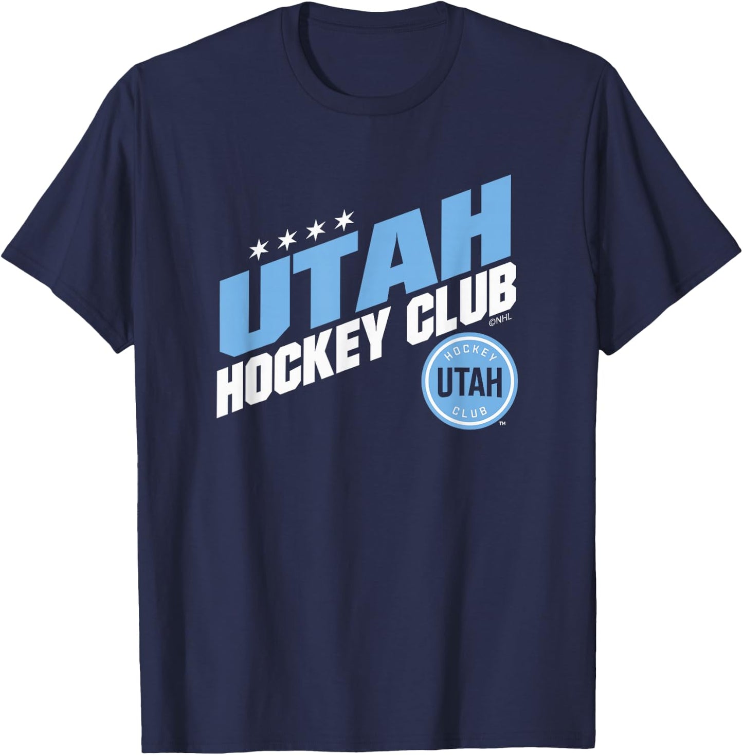 Utah Hockey Club Fuel Black Officially Licensed T-Shirt - T-Shirt | Navy