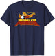Kung Fu Panda Po Action Pose Movie Logo T-Shirt - T-Shirt | Navy