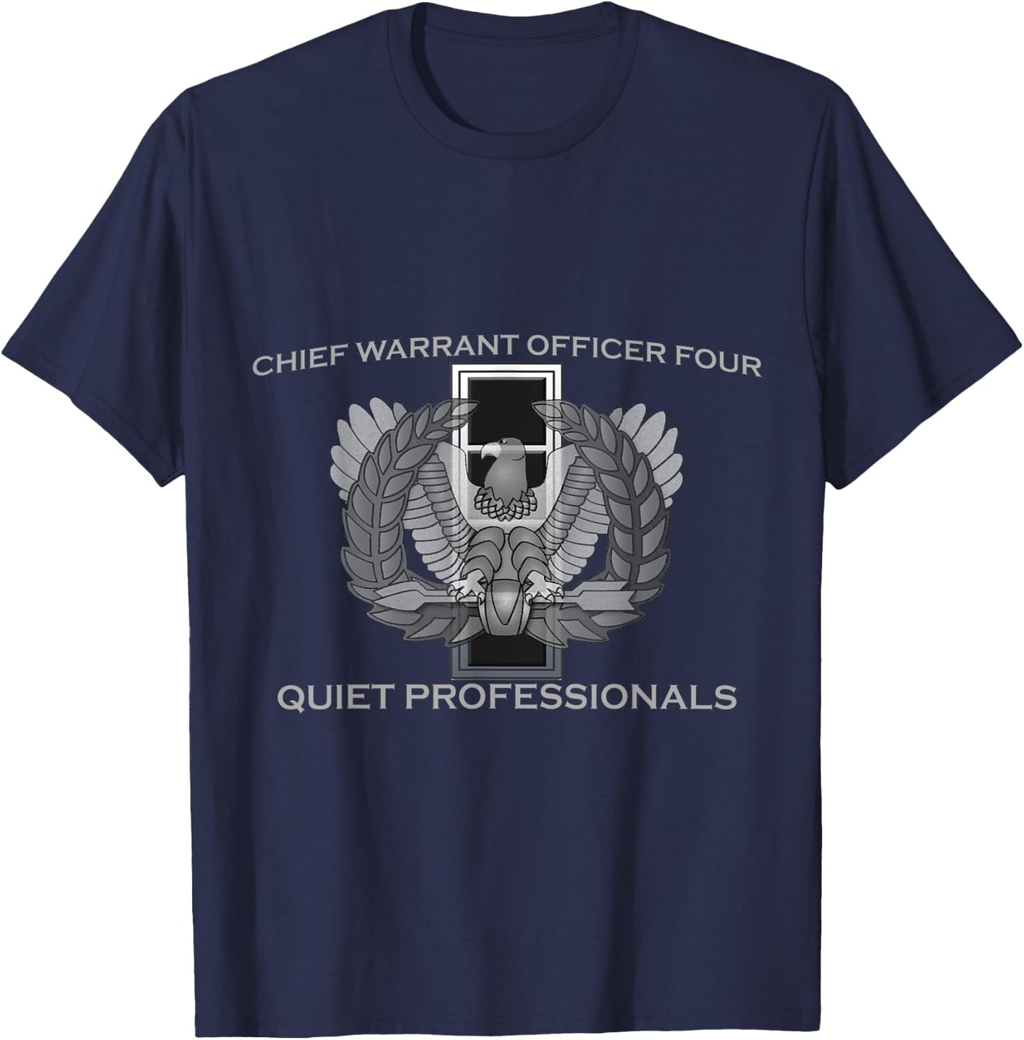 CW4 Chief Warrant Officer Four T-Shirt - T-Shirt | Navy